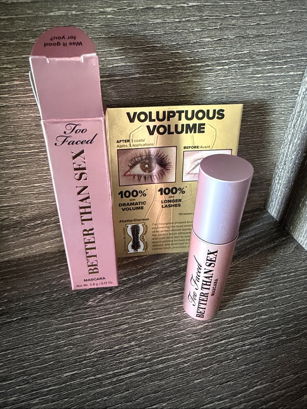 ❤️$6 NWT Too Faced Better Than Sex Mascara 3.9g